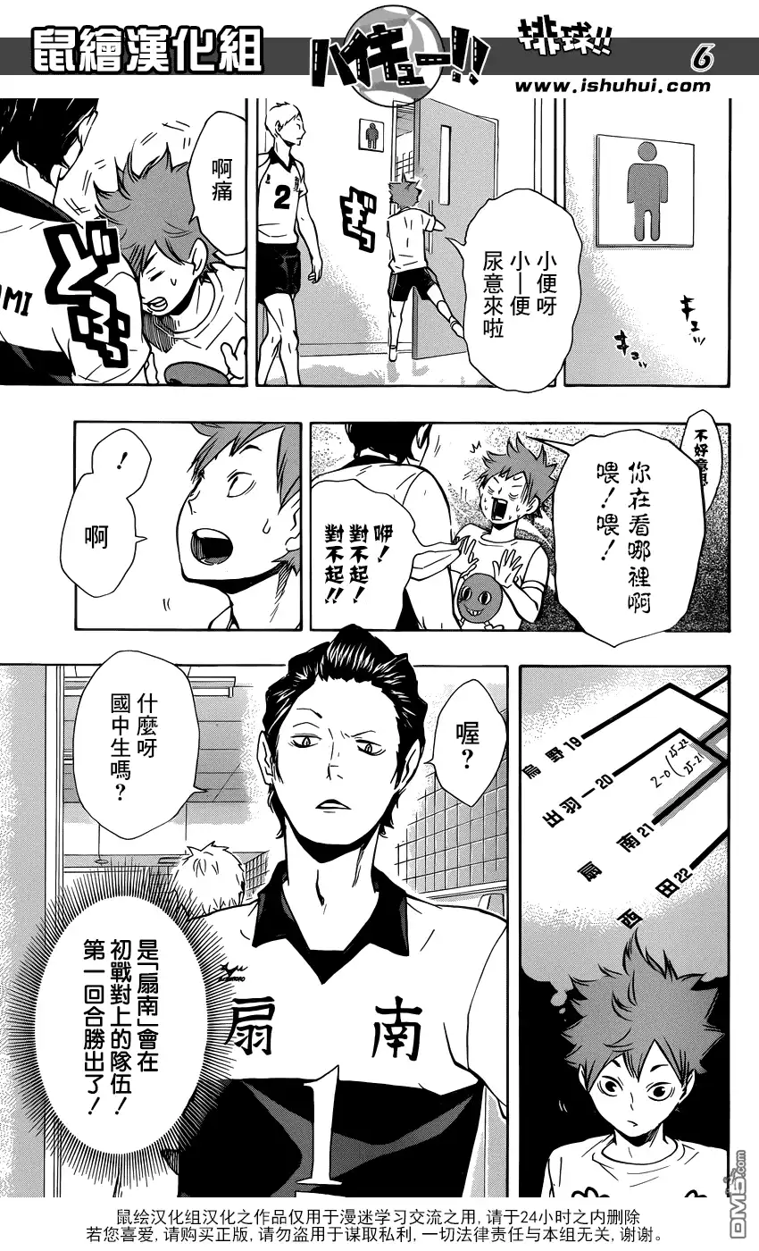 《排球》第99话 比赛开始！！ 第6页