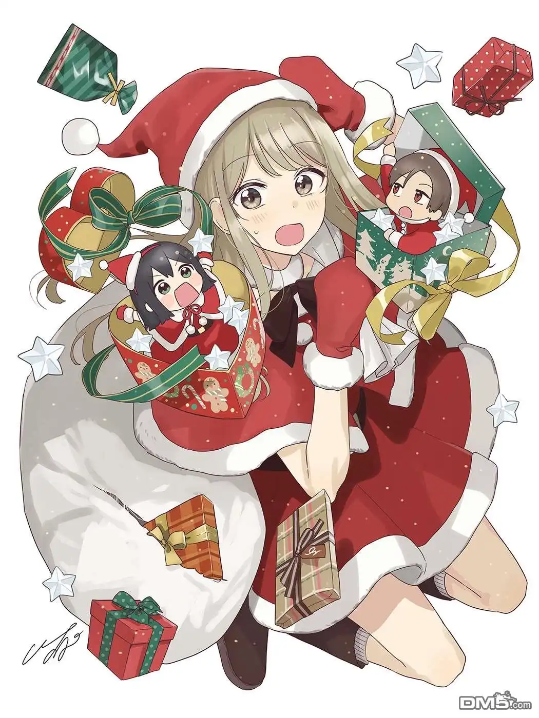 《前辈是伪娘》圣诞贺图 第1页
