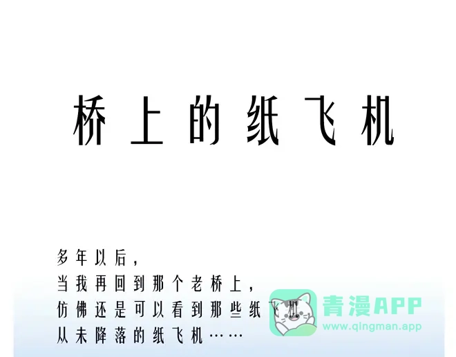 《桥上的纸飞机》纸飞机 第1页