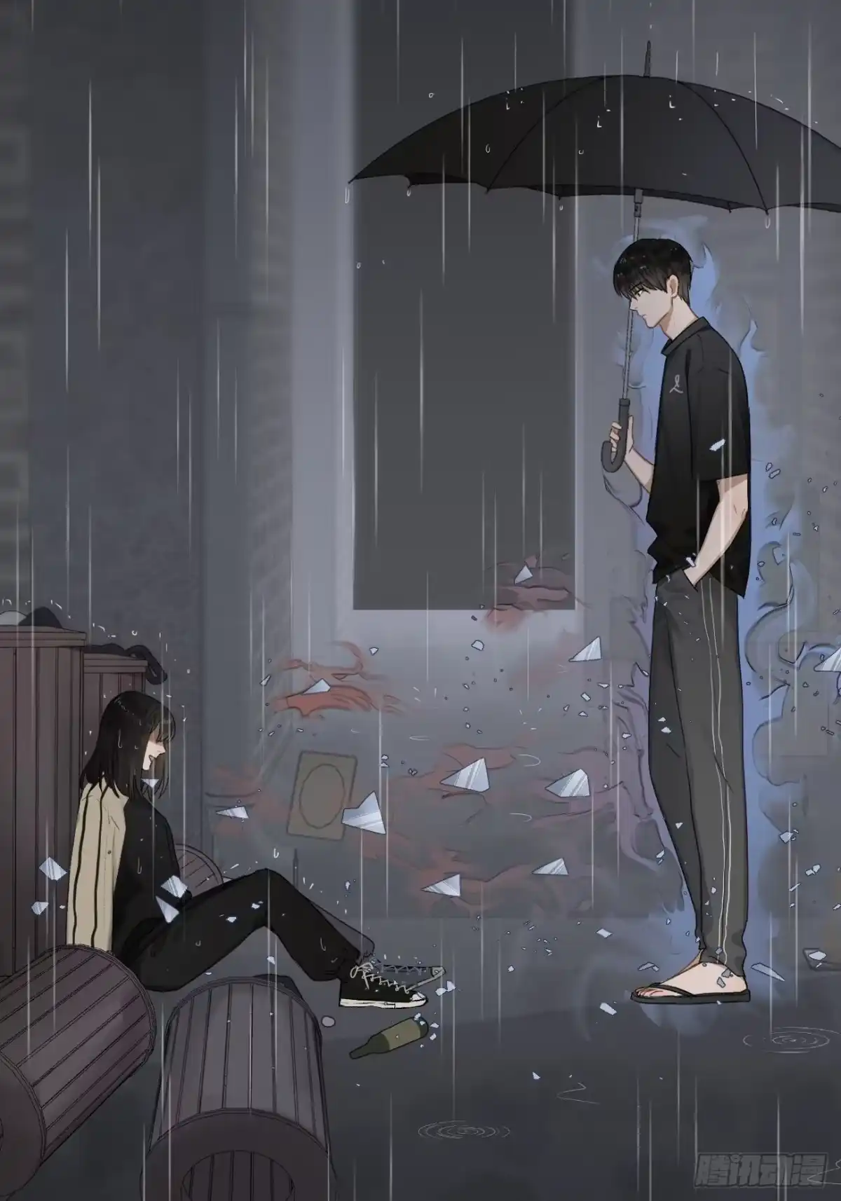 《亲爱的恶魔啊》1.瞬息坍塌的玻璃屋 第24页