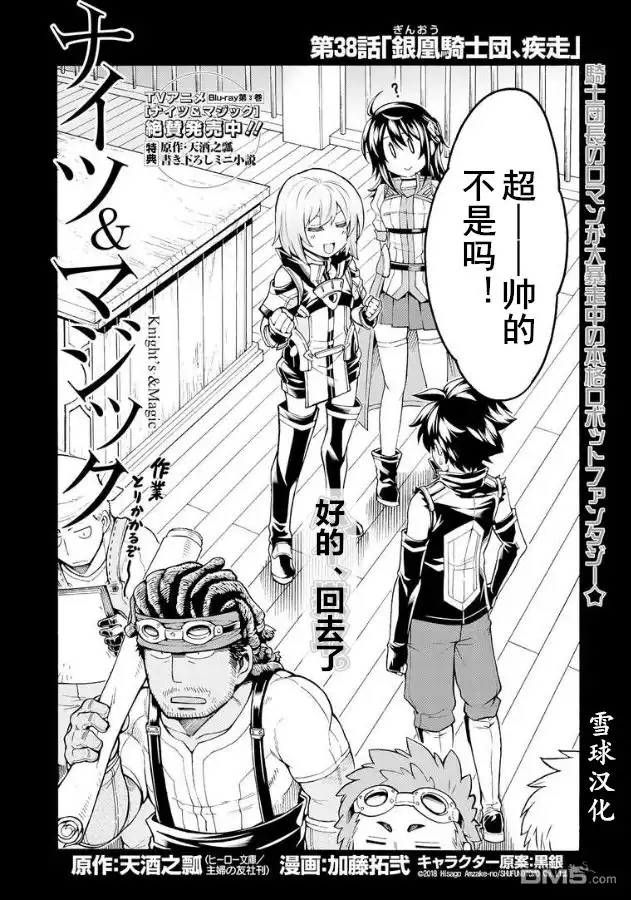 《骑士魔法》第38话 银凤骑士团疾飞 第4页