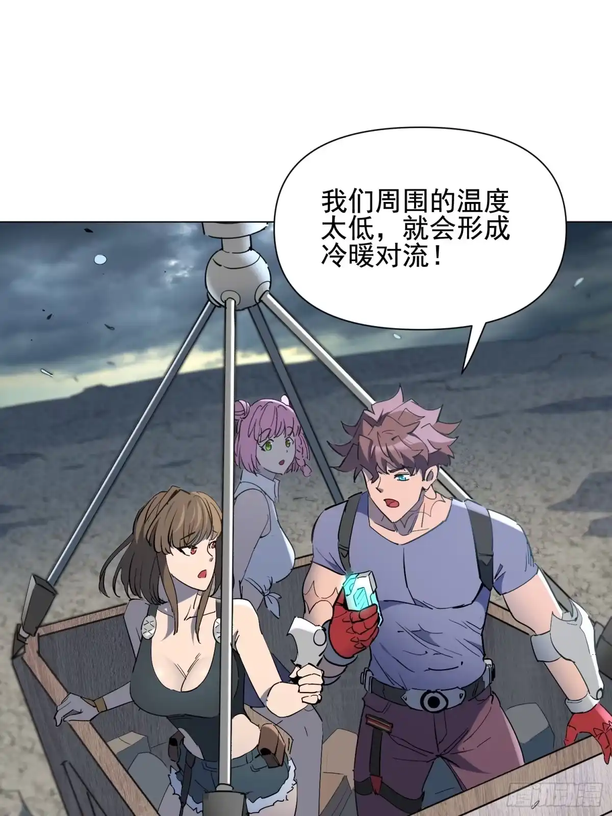 《全民逃荒，我的物品能升级》第34话 龙卷风追击 第28页