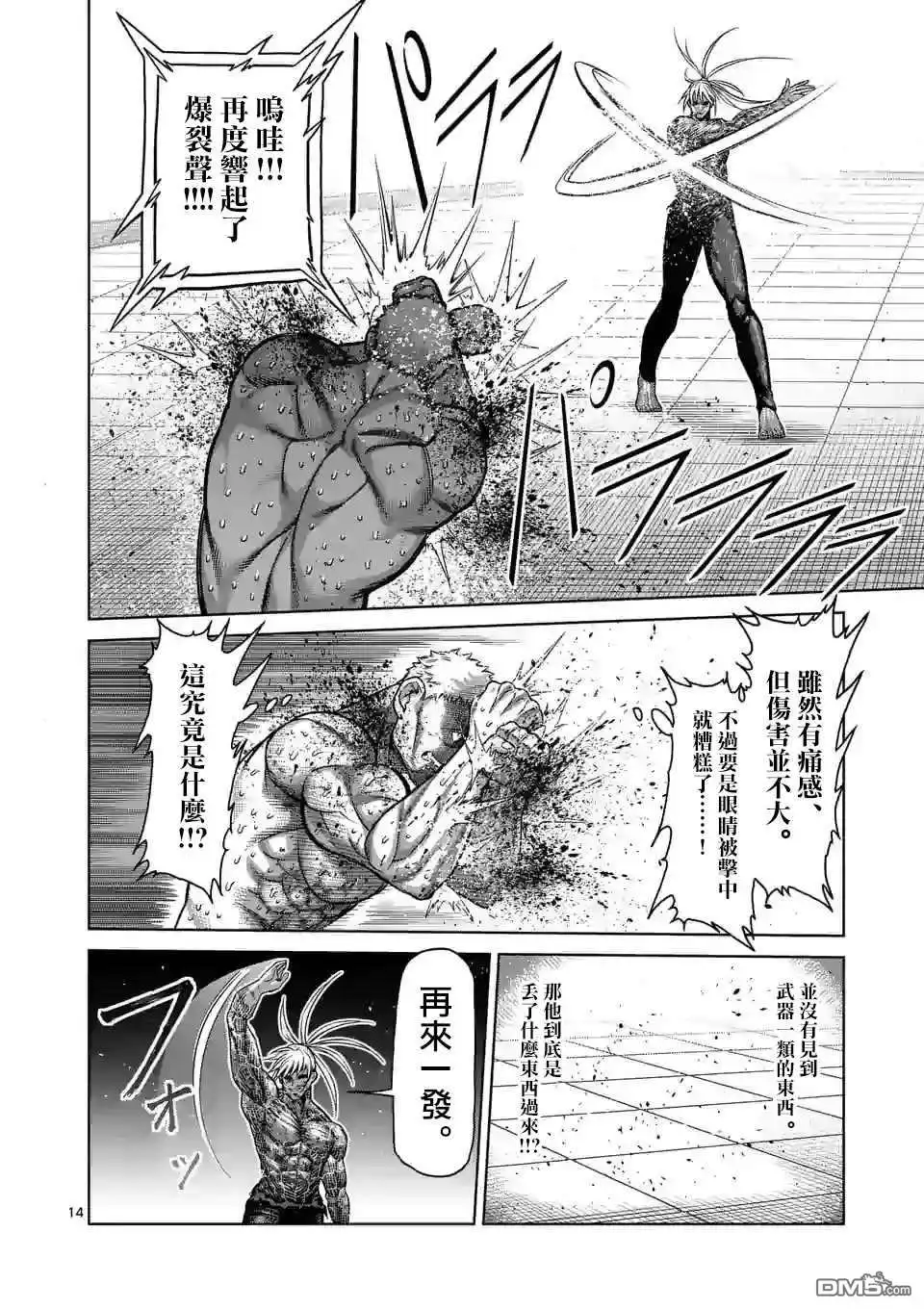 《拳愿奥米伽》第125话 第参奥义 第14页