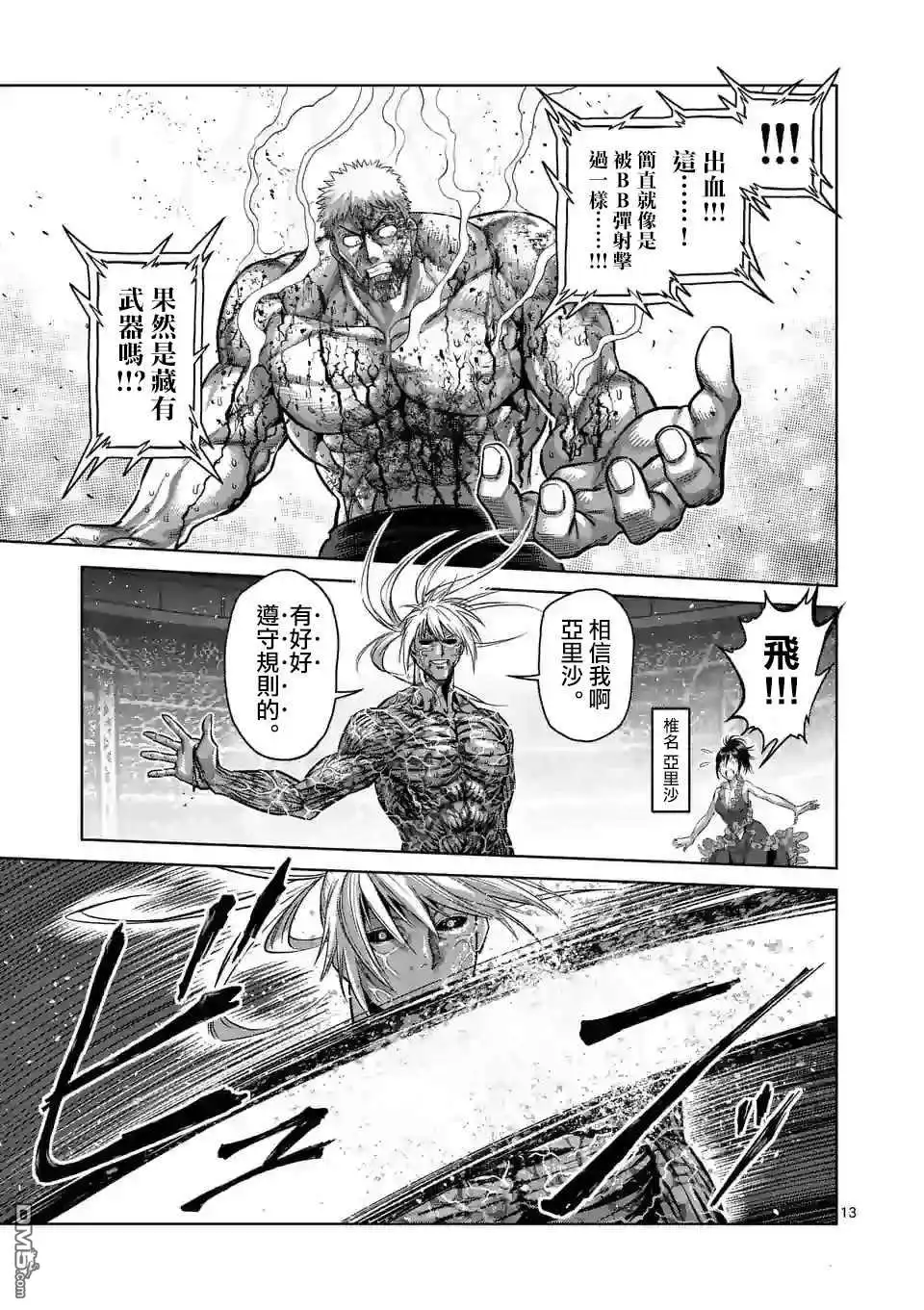 《拳愿奥米伽》第125话 第参奥义 第13页