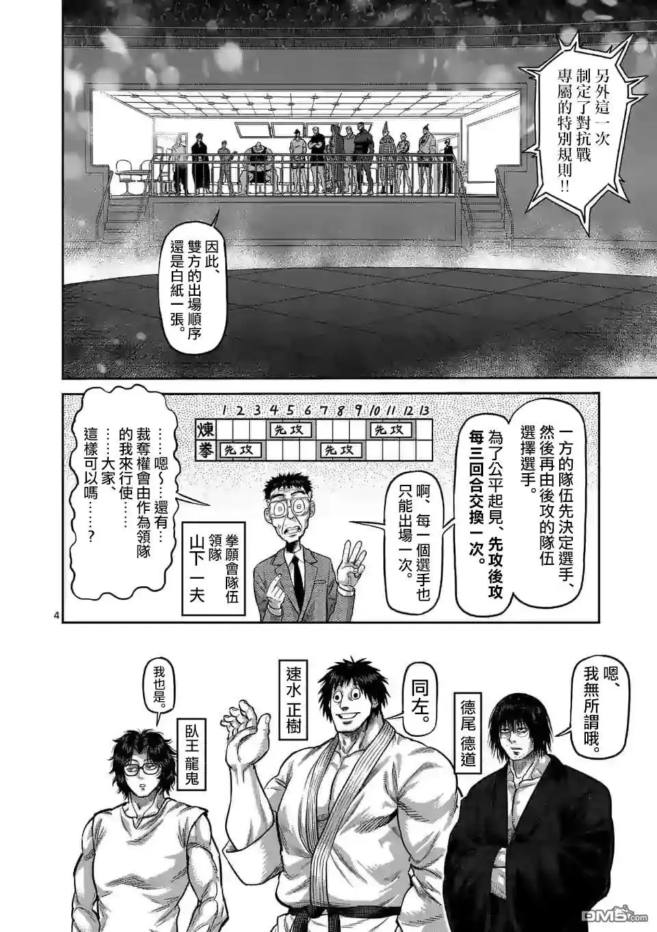 《拳愿奥米伽》第58话 先锋 第4页
