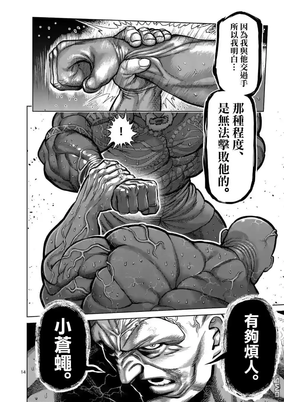 《拳愿奥米伽》第72话 小苍蝇 第14页