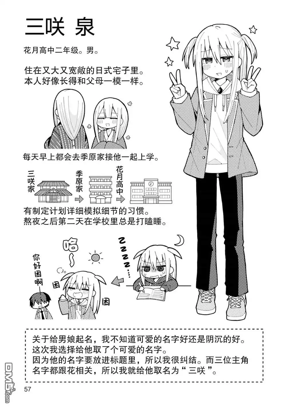 《三咲同学是非攻略对象》第一卷加笔话 第1页