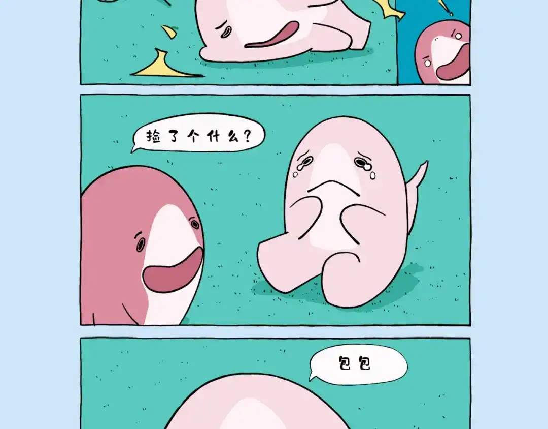 《鲨鱼一家》捡了个包包 第2页