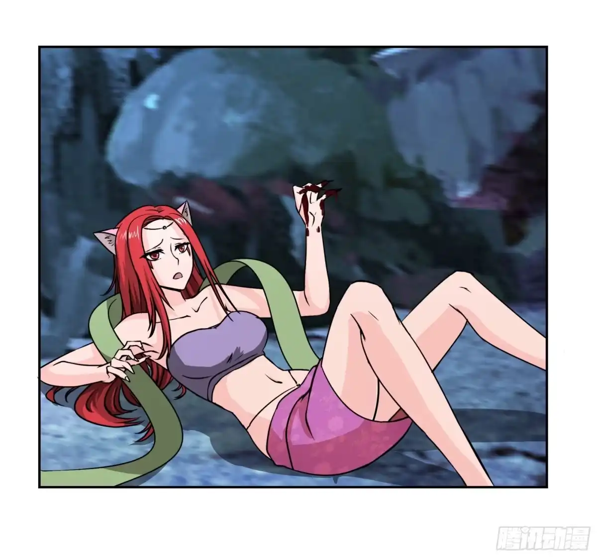 《蛇精是种病》狐狸女王重伤岚帝 第42页