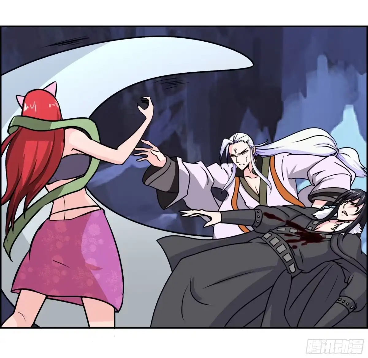 《蛇精是种病》狐狸女王重伤岚帝 第40页