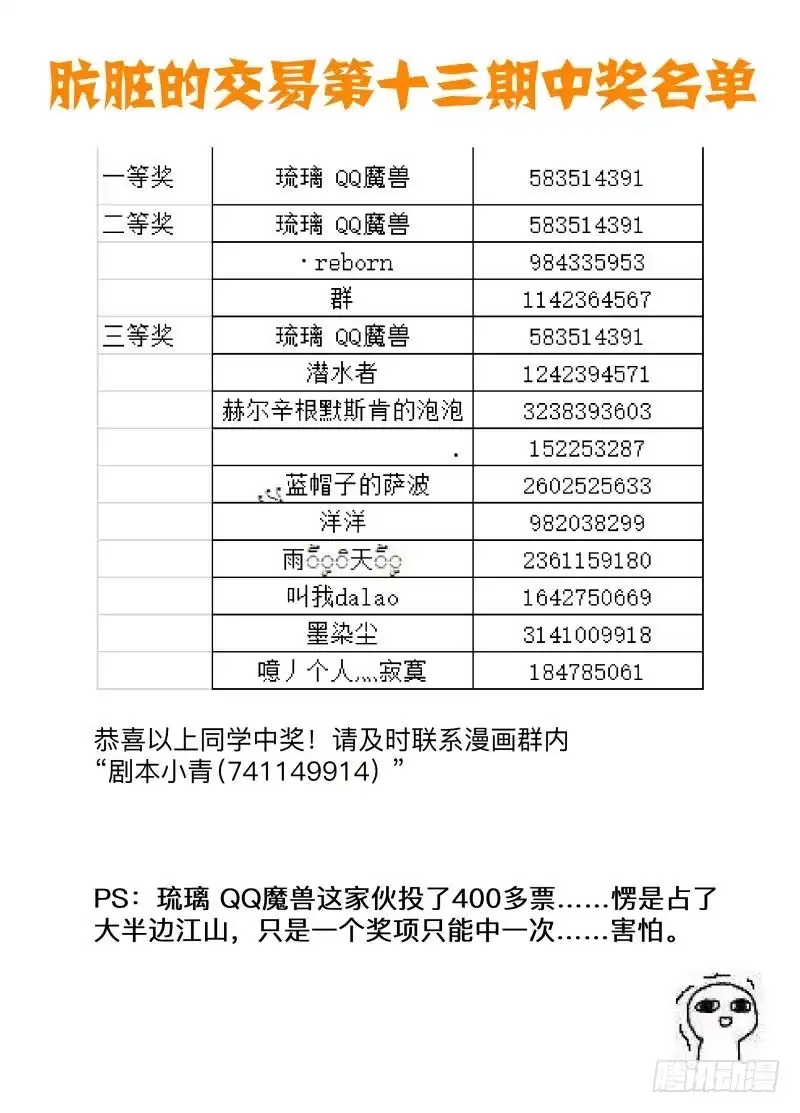绅士魔王 逗你玩（含10月中奖名单） 第16页