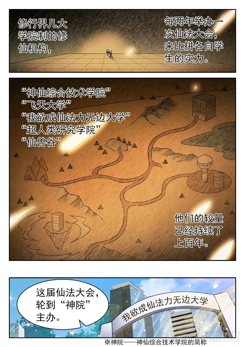 《神仙技术学院》108 仙法大会前夕 第4页
