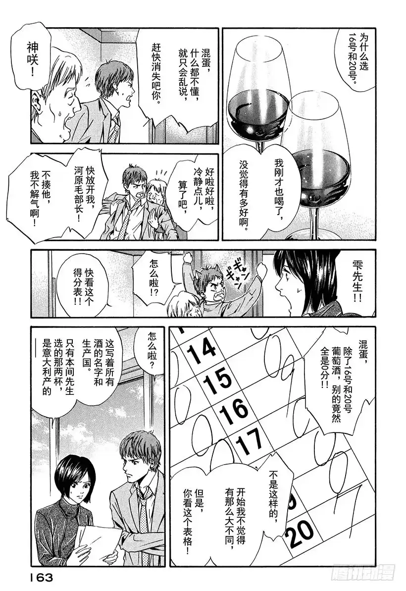 《神之雫（神之水滴）》#16 葡萄酒部的怪人 第11页