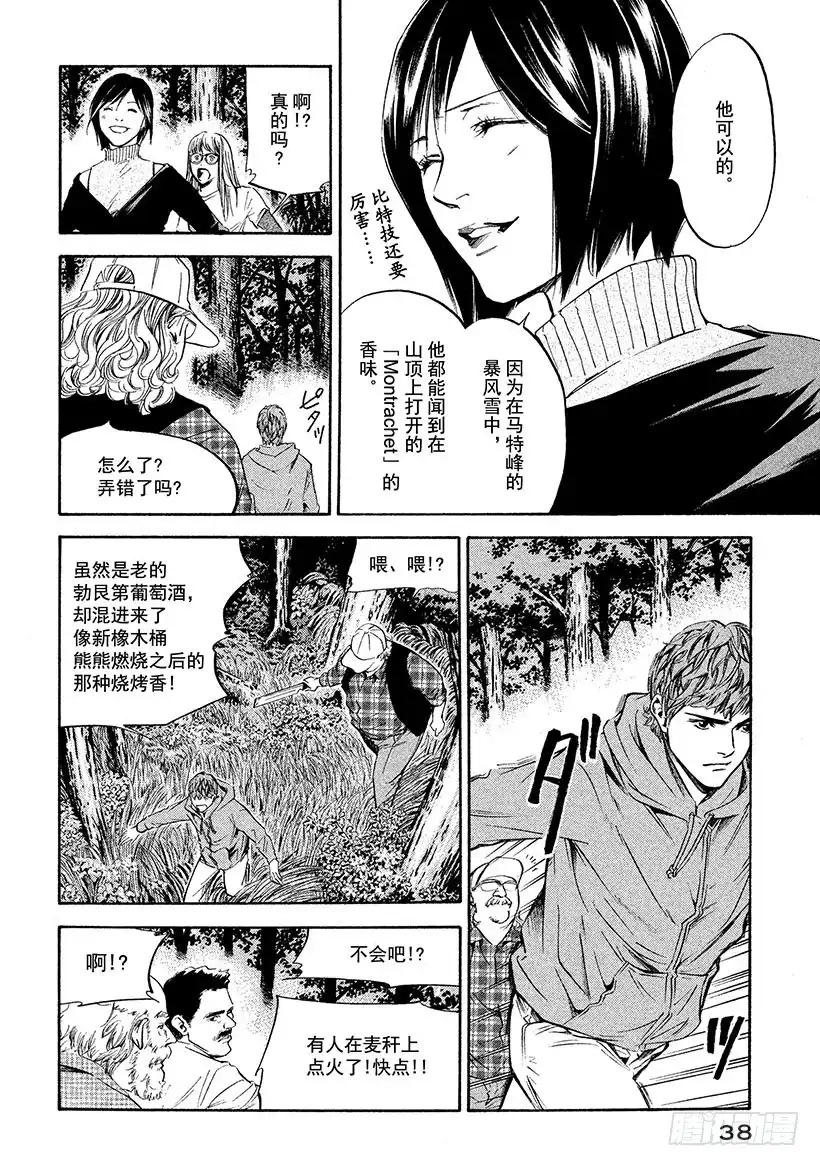 《神之雫（神之水滴）》#221 红色的火焰啊，其中栖息 第14页