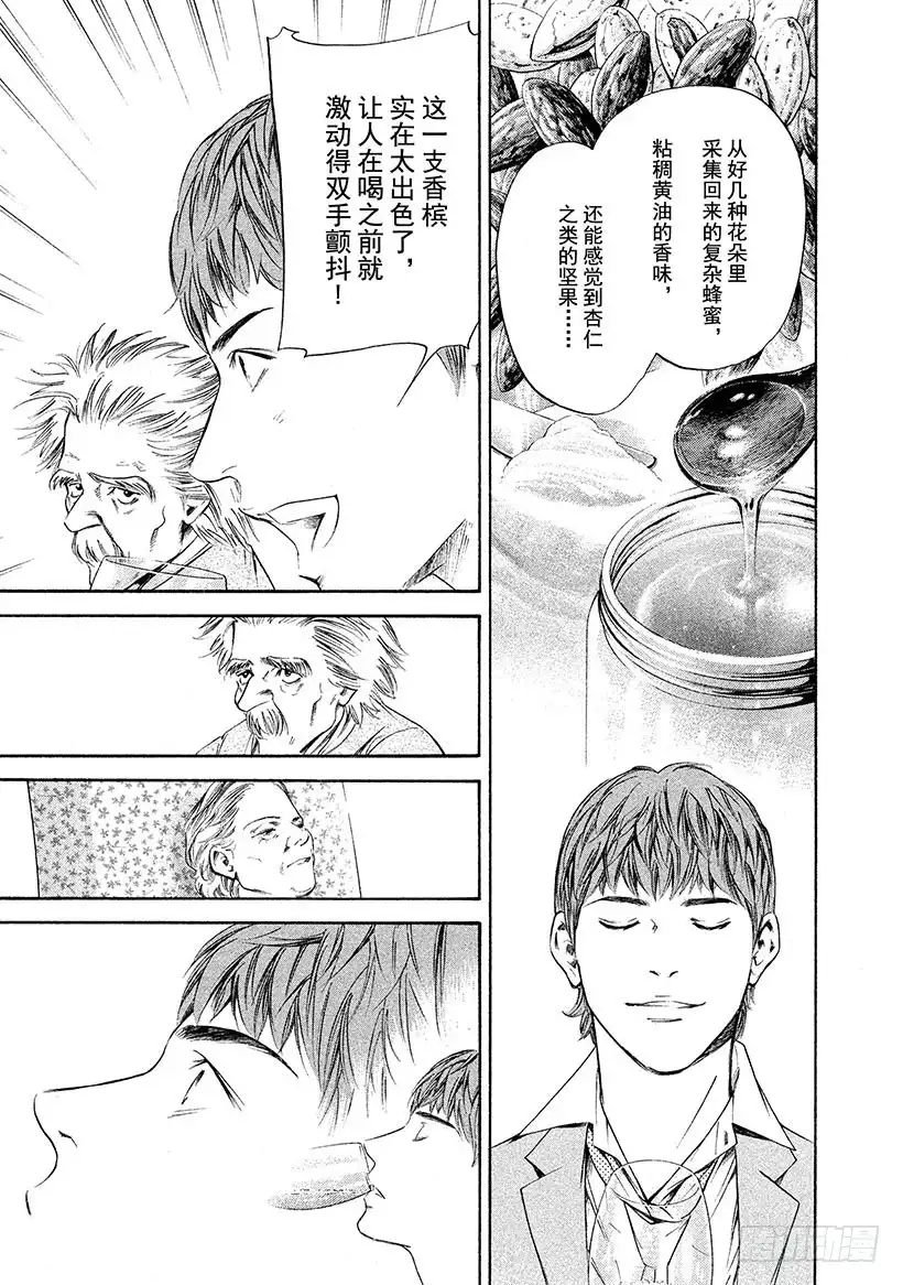 《神之雫（神之水滴）》#255 滋润难以忘怀的嘴角，找 第15页
