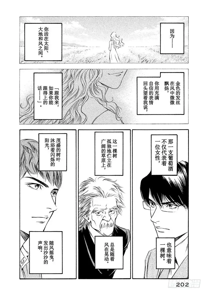 《神之雫（神之水滴）》#259 传话人相信在朦胧意识的 第14页