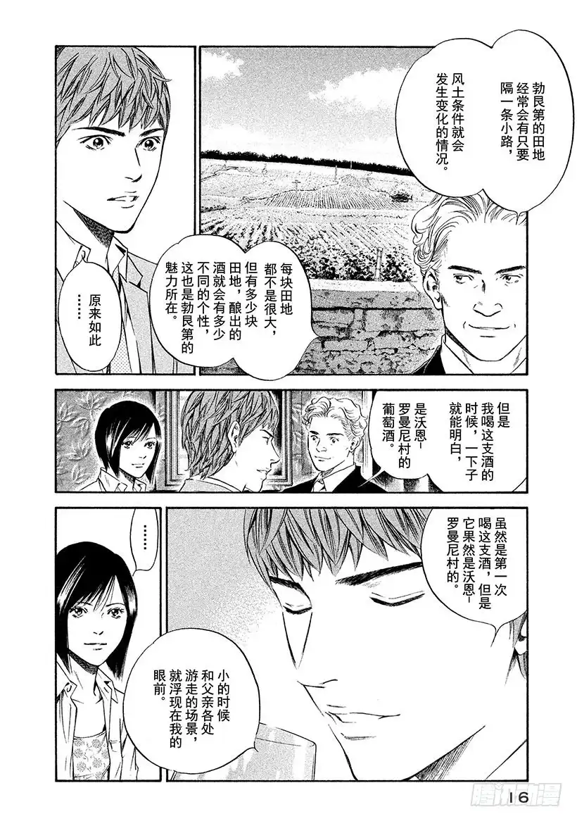 《神之雫（神之水滴）》#310 在情感的森林中雾气消散 第17页