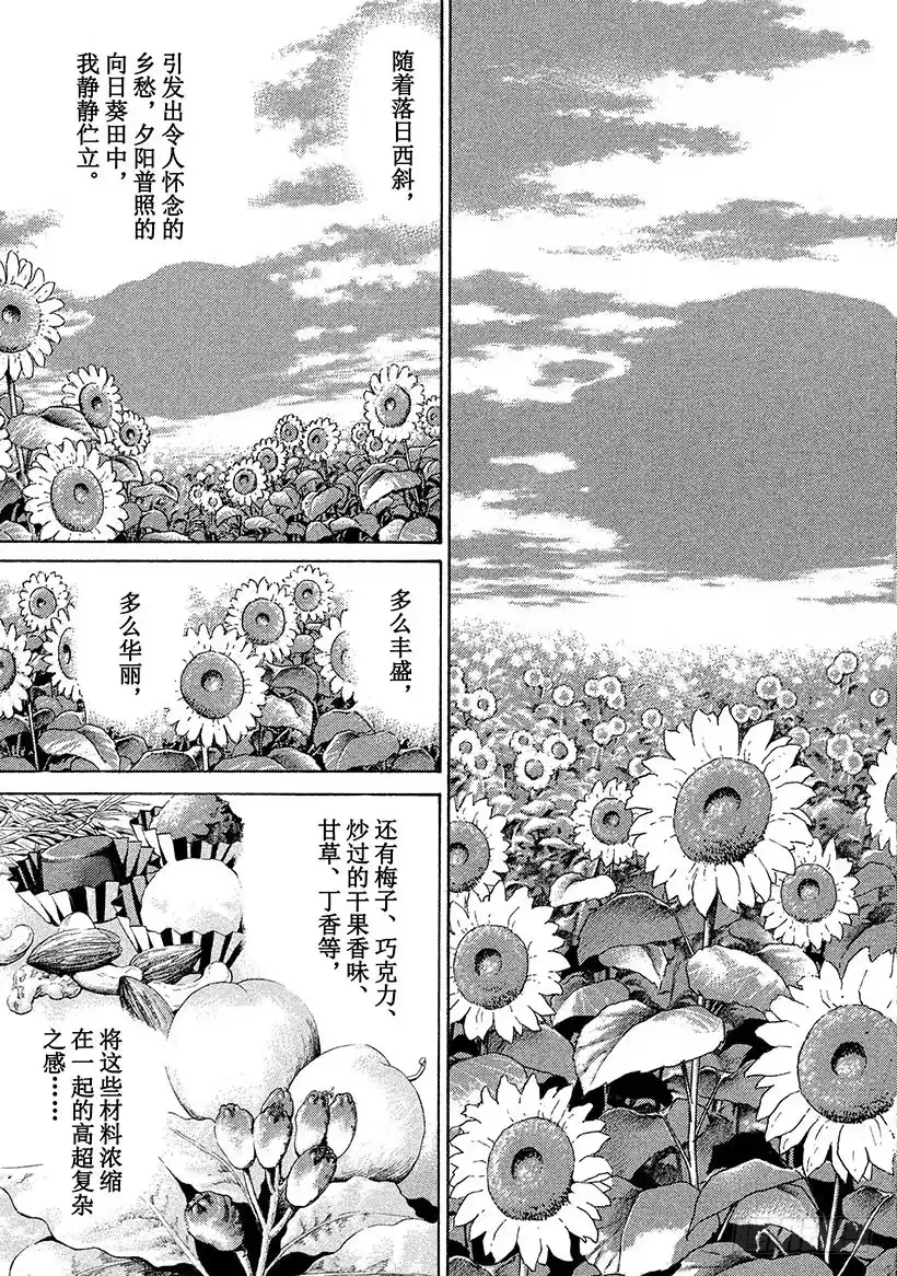 《神之雫（神之水滴）》#35 沉静在夕阳下的向日葵田野 第5页
