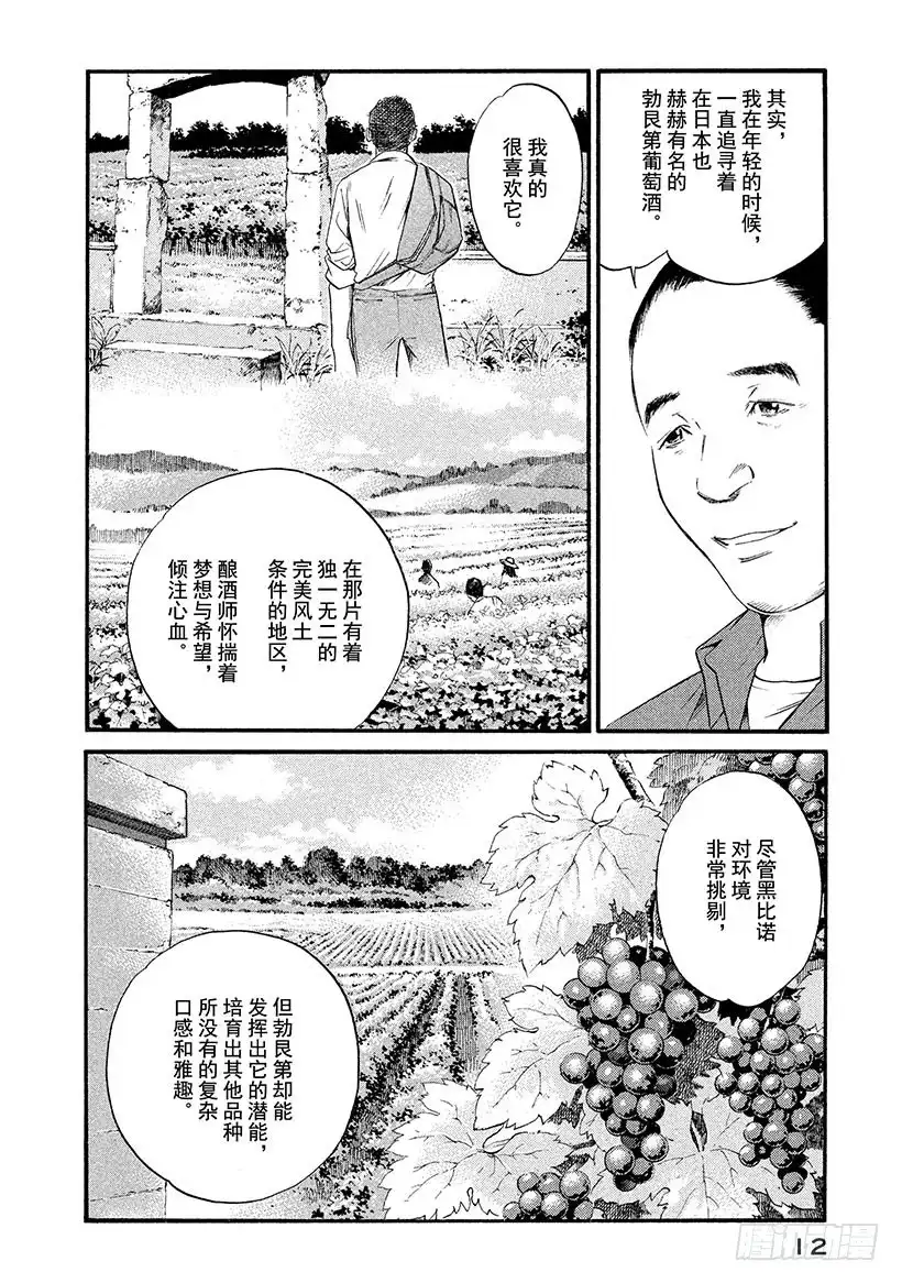 《神之雫（神之水滴）》#350 太阳的酒杯，弹奏回旋曲 第13页