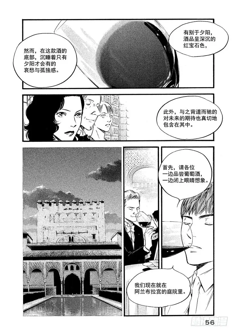 《神之雫（神之水滴）》#372 格拉纳达的夕阳 第10页