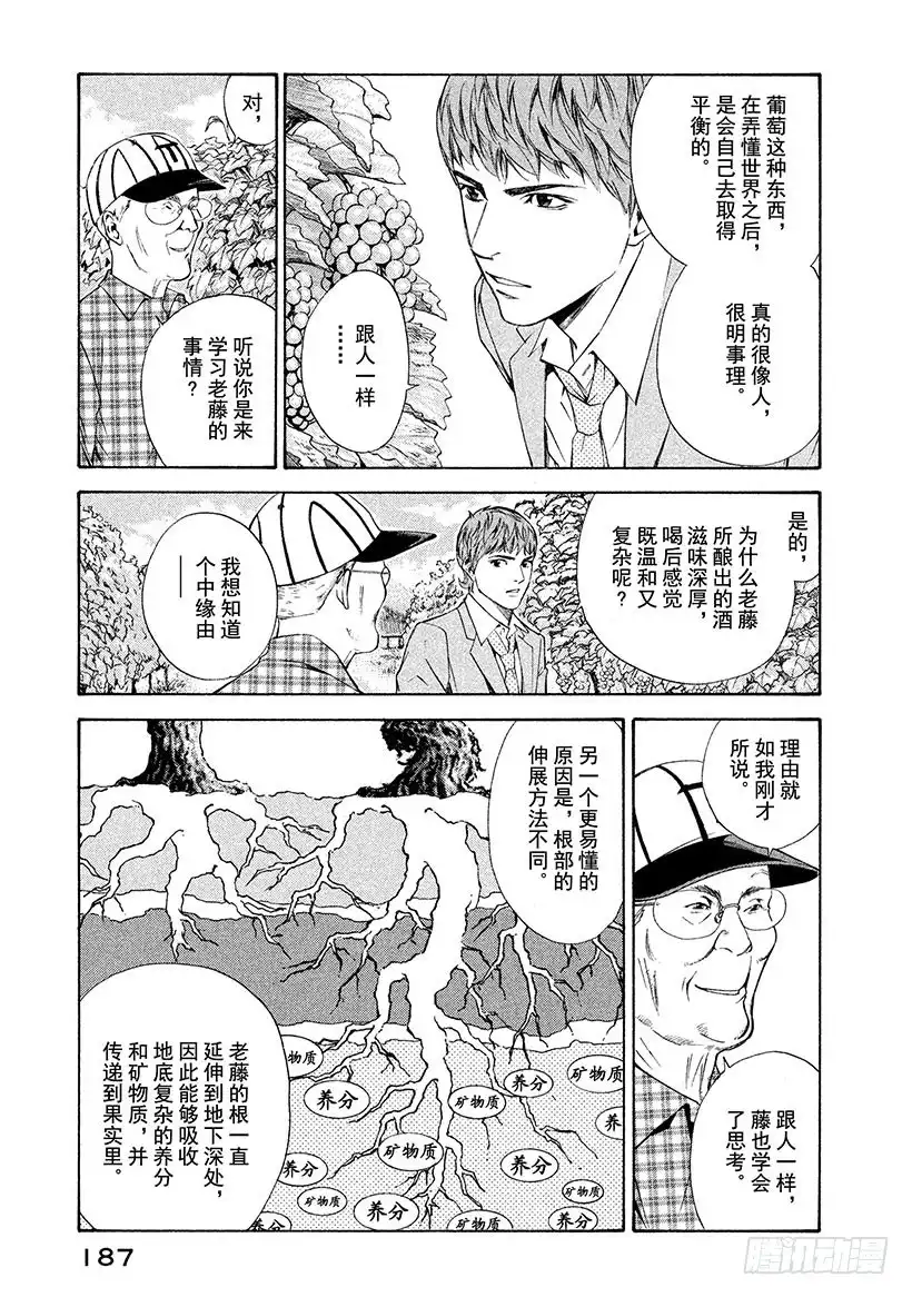 《神之雫（神之水滴）》#97 老人培育出令人怀念的未来 第17页