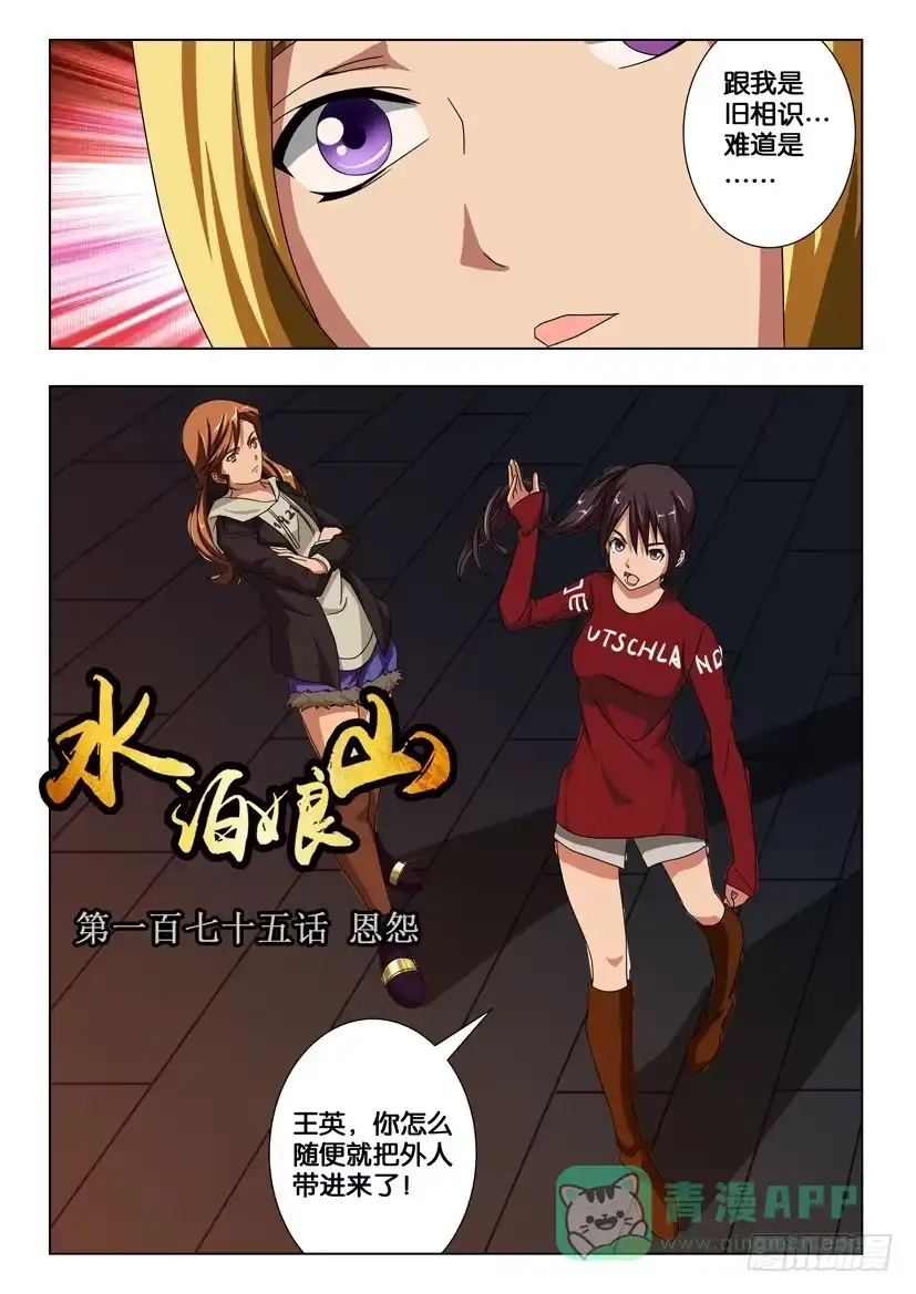 《水泊娘山》第一百七十五话 恩怨 第1页