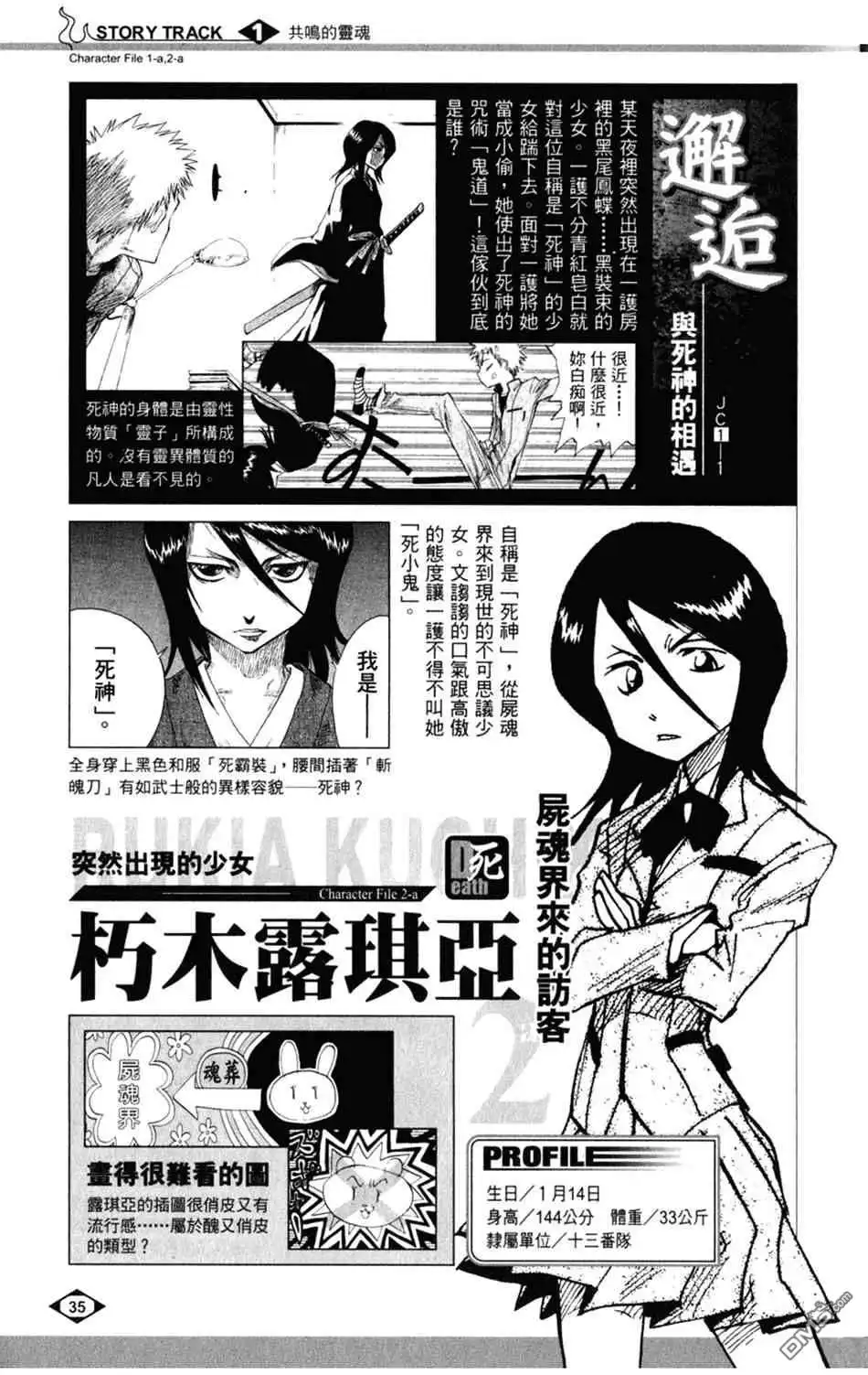 《死神》设定集01 第3页