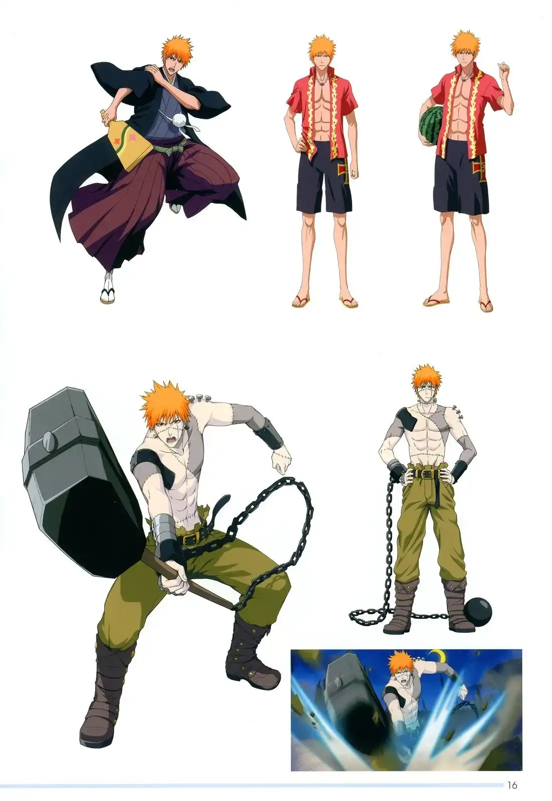 《死神 Brave Souls 官方美术集》单行本 画集 第15页