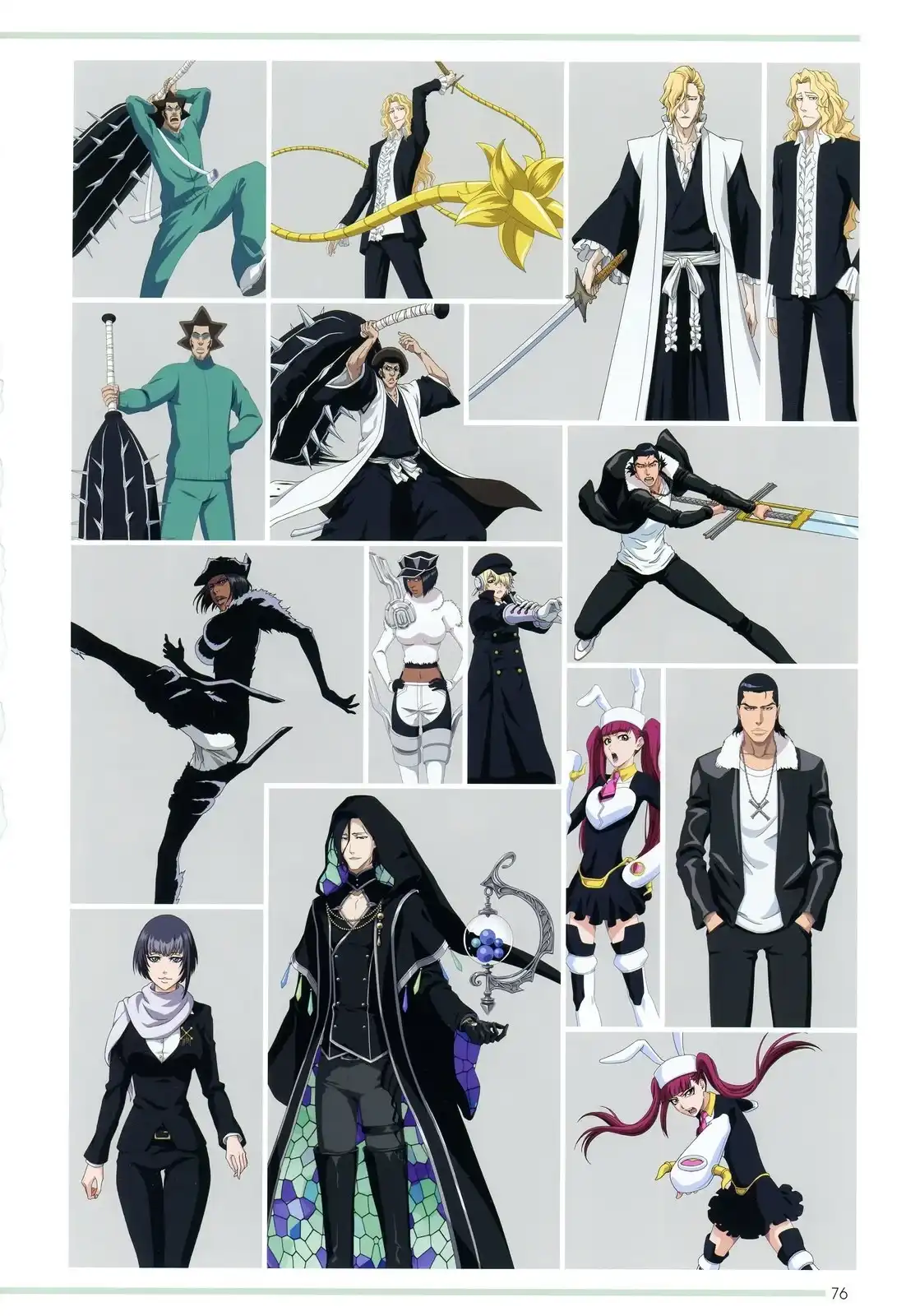《死神 Brave Souls 官方美术集》单行本 画集 第72页