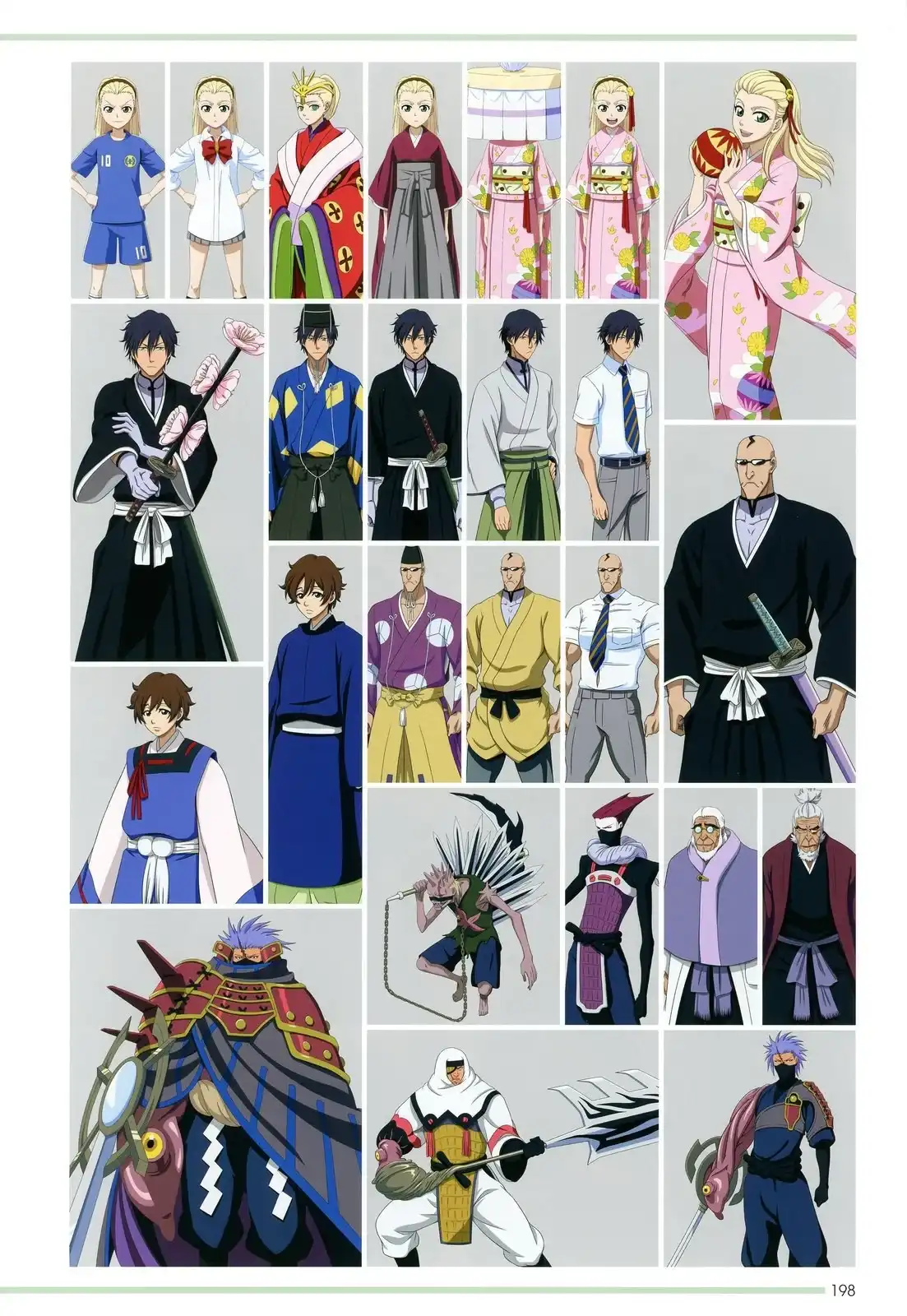 《死神 Brave Souls 官方美术集》单行本 画集 第182页