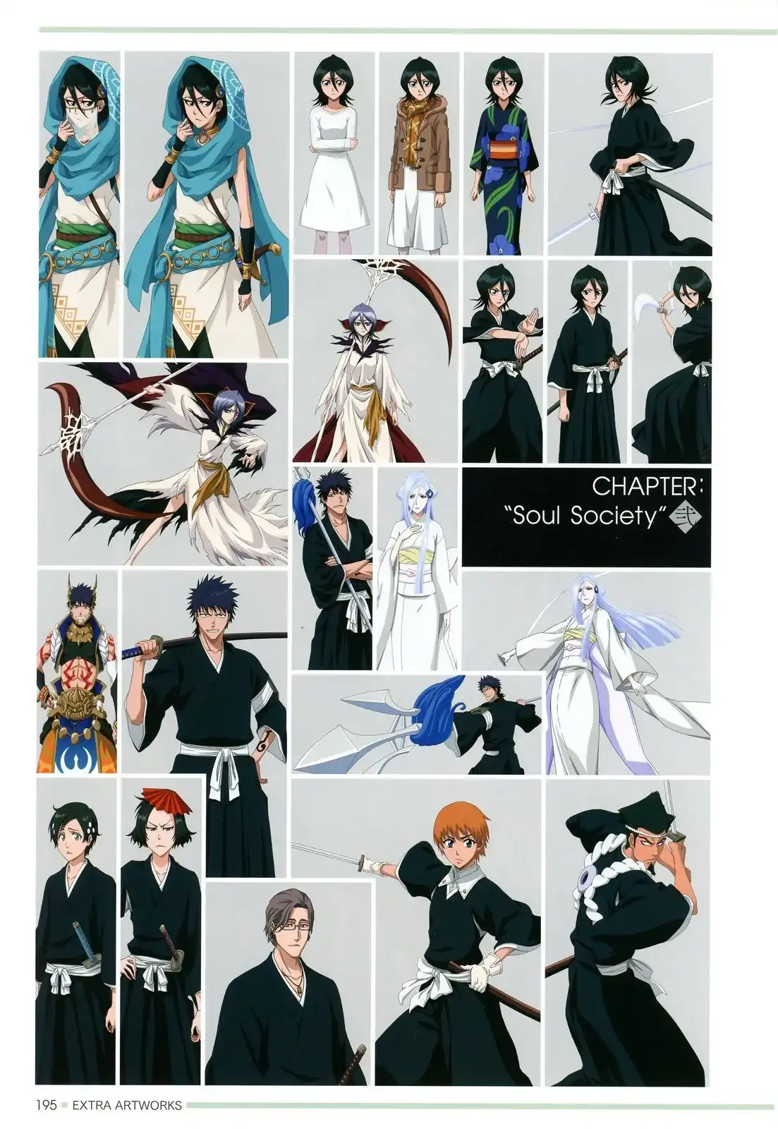 《死神 Brave Souls 官方美术集》单行本 画集 第179页
