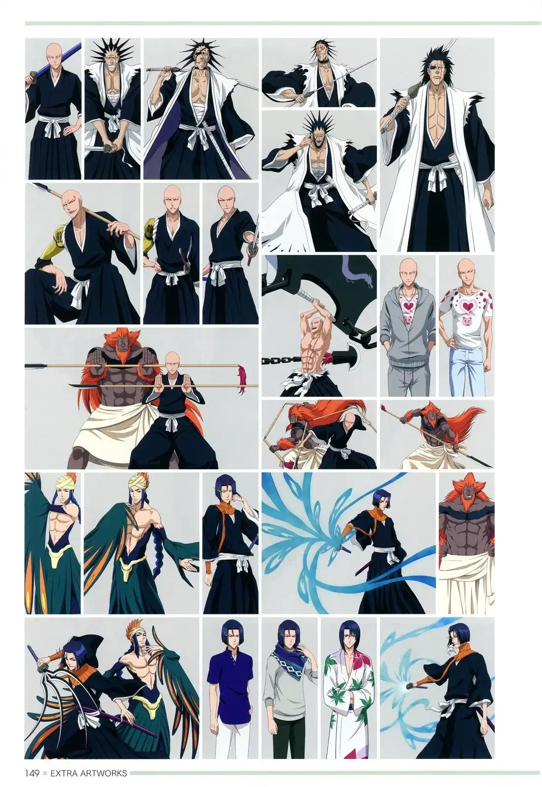 《死神 Brave Souls 官方美术集》单行本 画集 第145页
