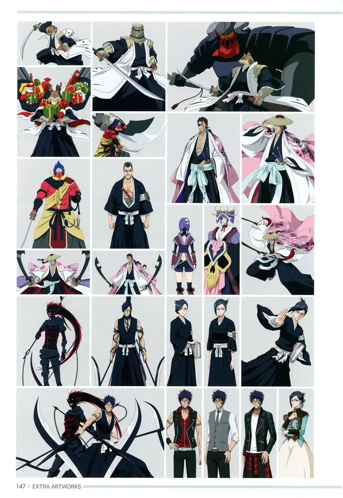 《死神 Brave Souls 官方美术集》单行本 画集 第143页