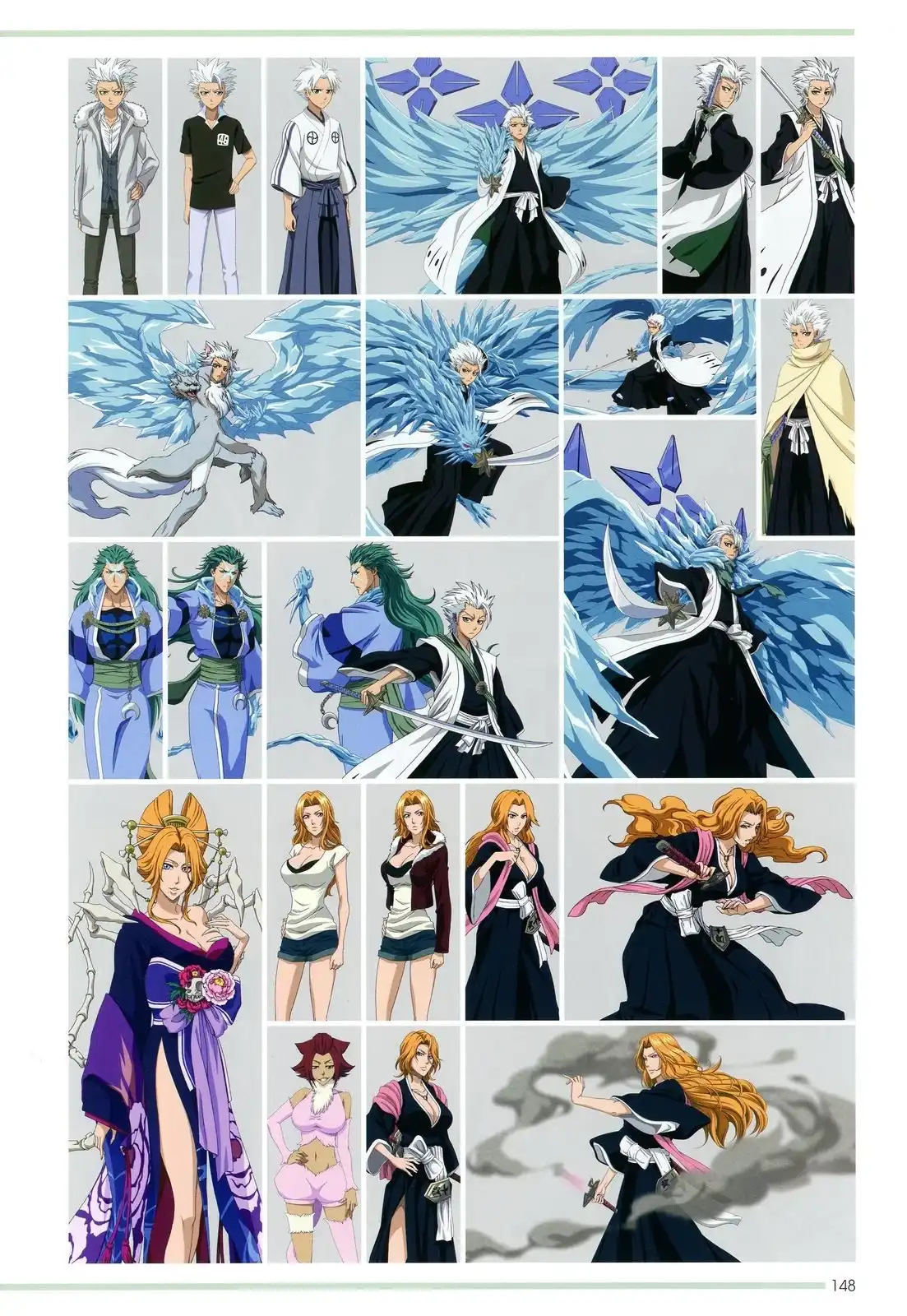 《死神 Brave Souls 官方美术集》单行本 画集 第144页