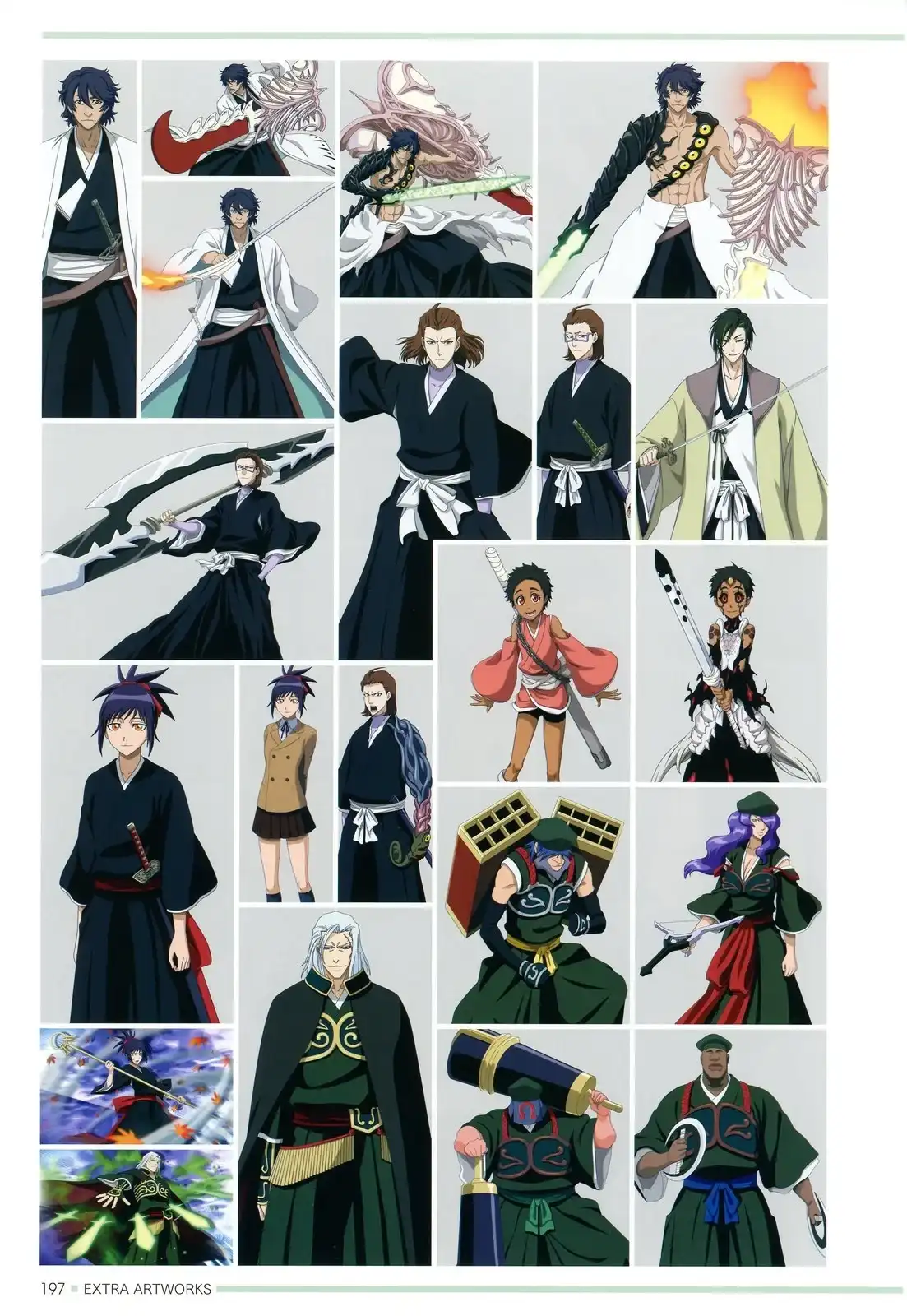 《死神 Brave Souls 官方美术集》单行本 画集 第181页