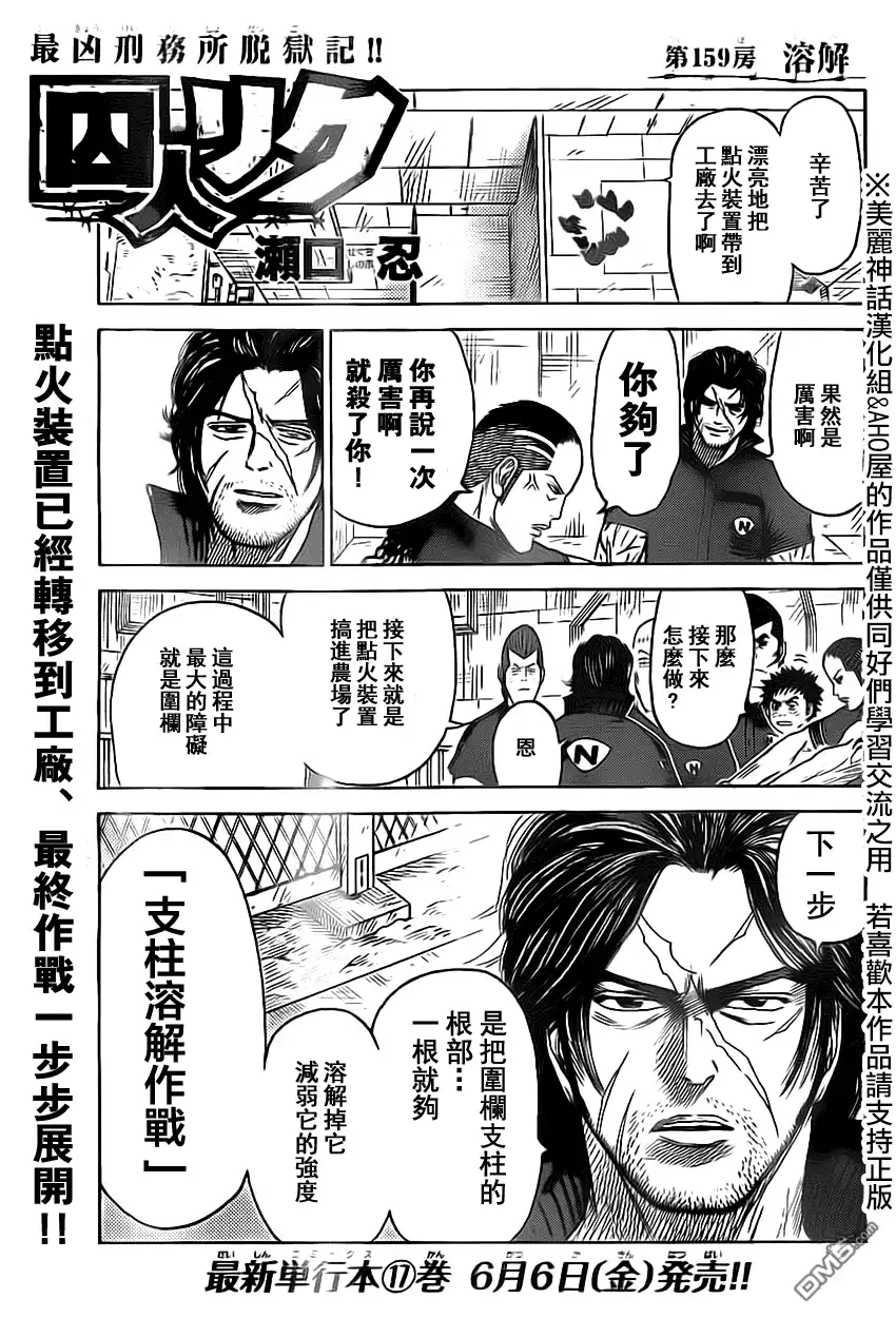 《特极囚犯》第159话 溶解 第1页