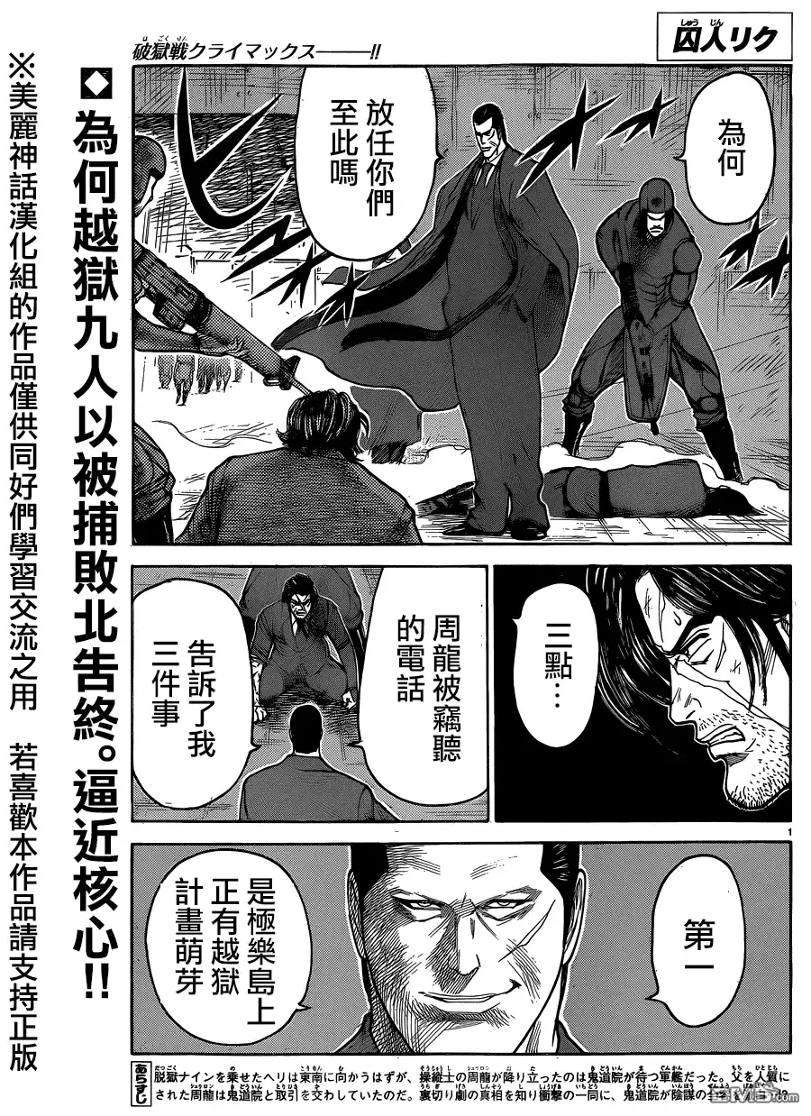 《特极囚犯》第195话 败北 第1页