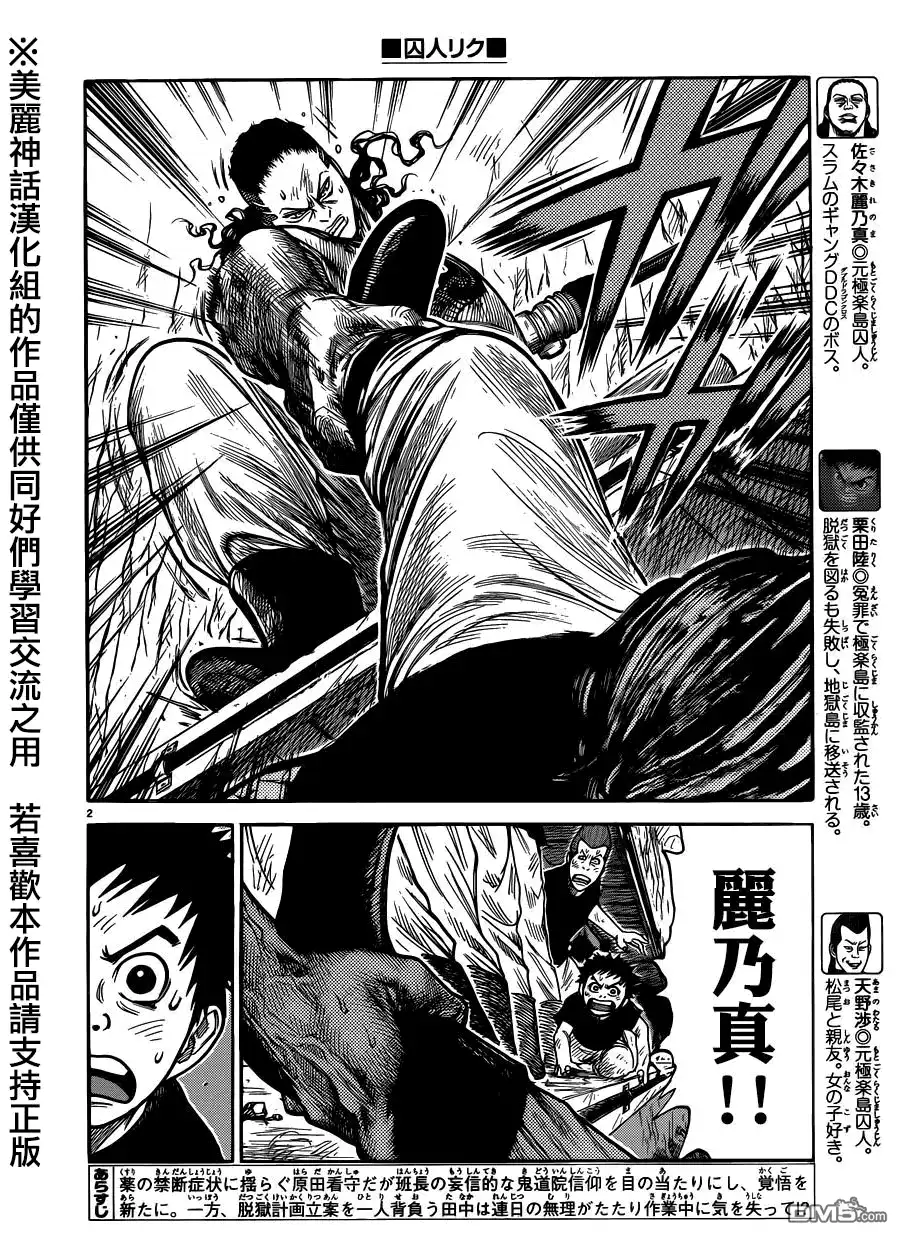 《特极囚犯》第210话 転落 第2页