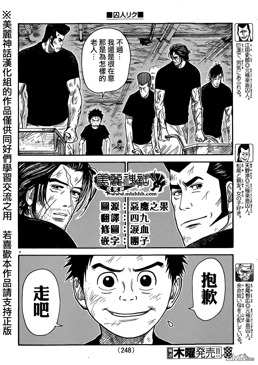 《特极囚犯》第224话 赤心 第4页