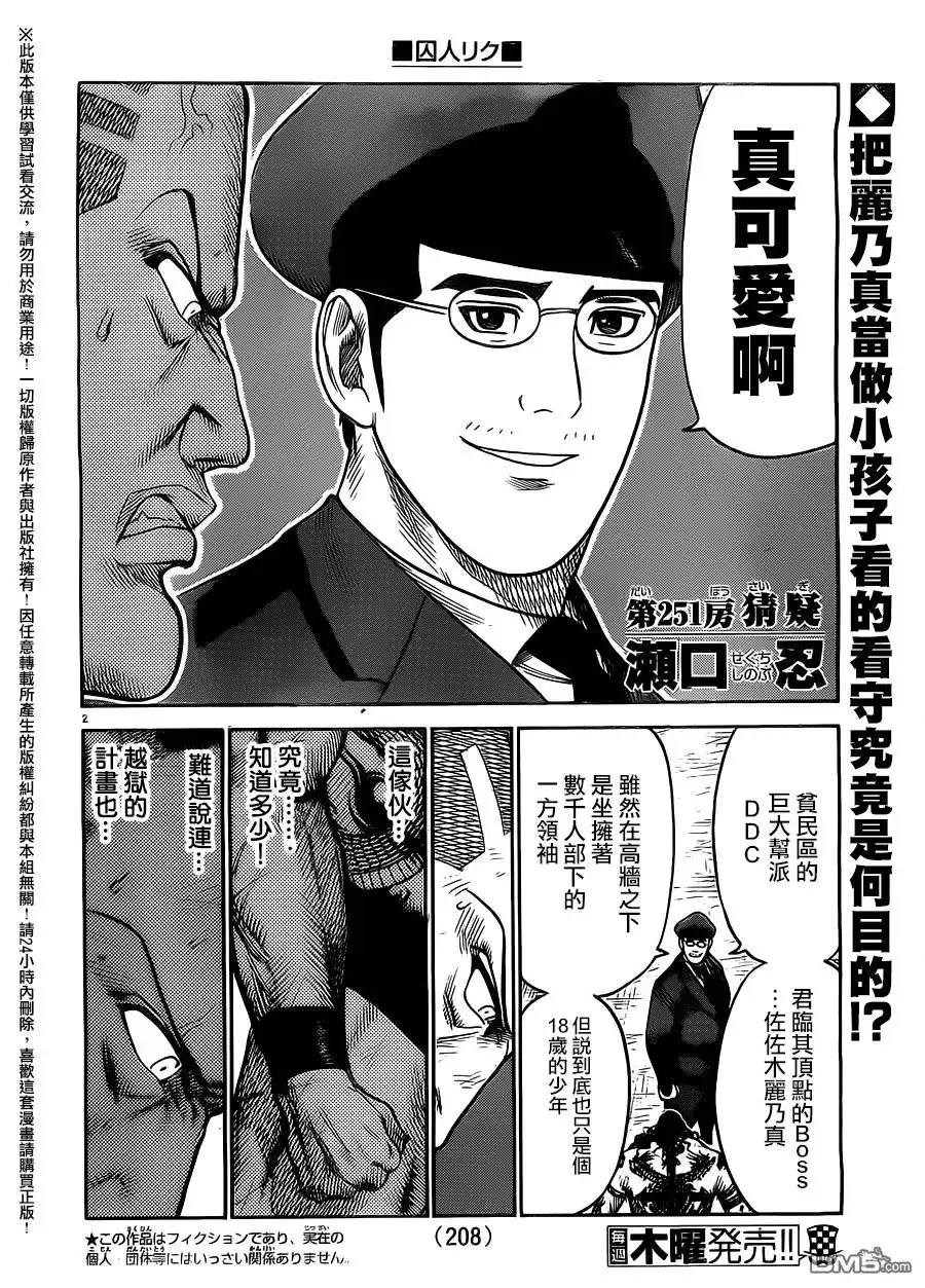 《特极囚犯》第251话 猜疑 第2页