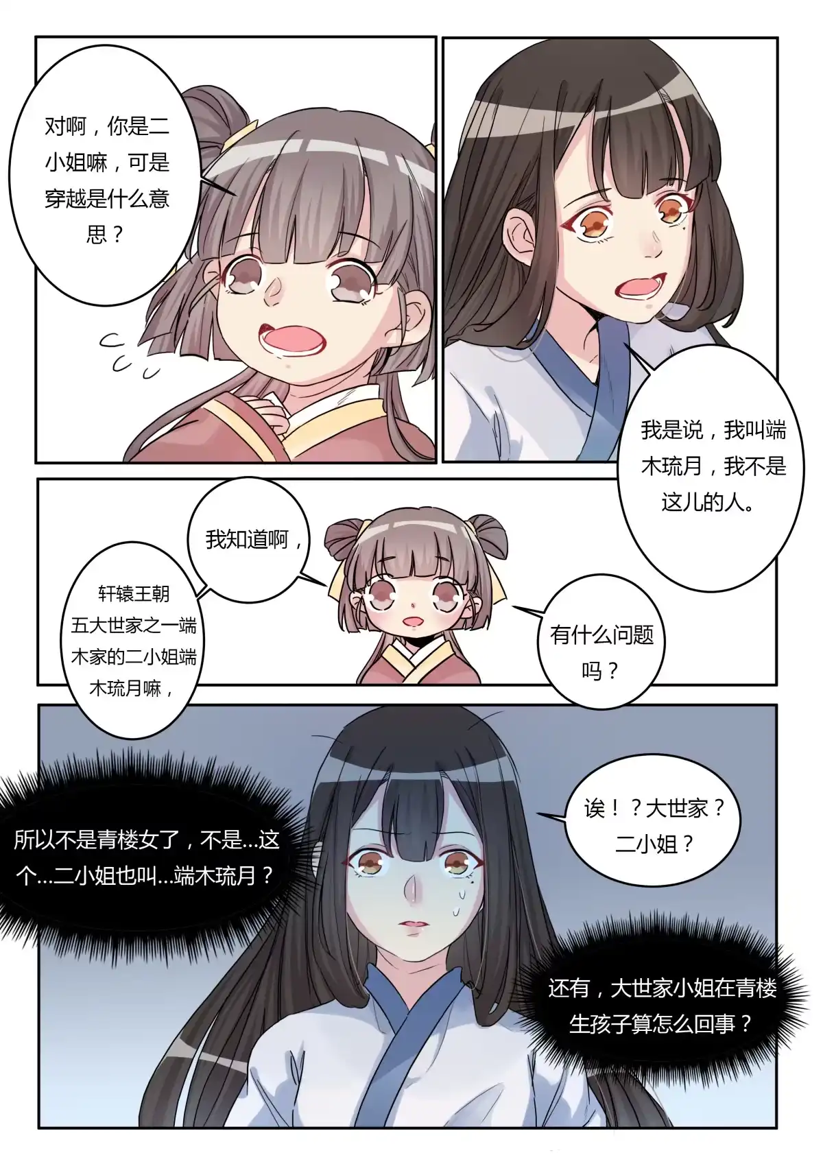 《天才宝贝的腹黑嫡娘》第2话 我不是大小姐 第10页