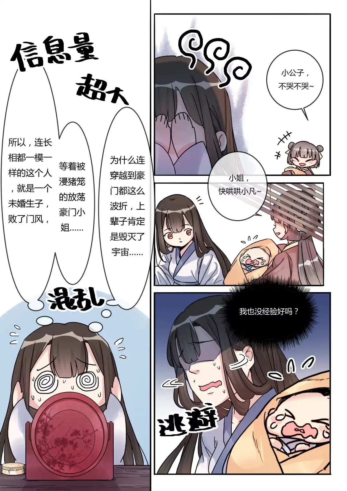 《天才宝贝的腹黑嫡娘》第3话 逃跑计划 第5页