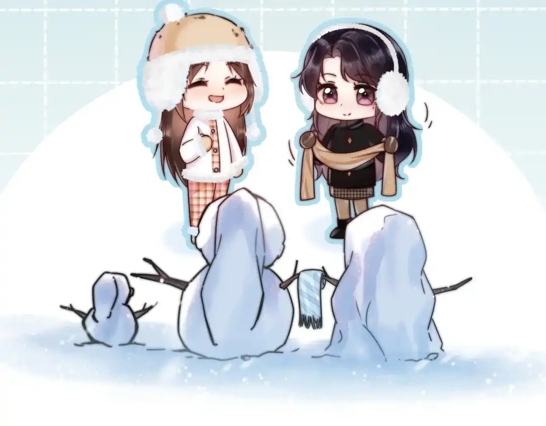 《晚潮》小剧场：堆雪人 第13页