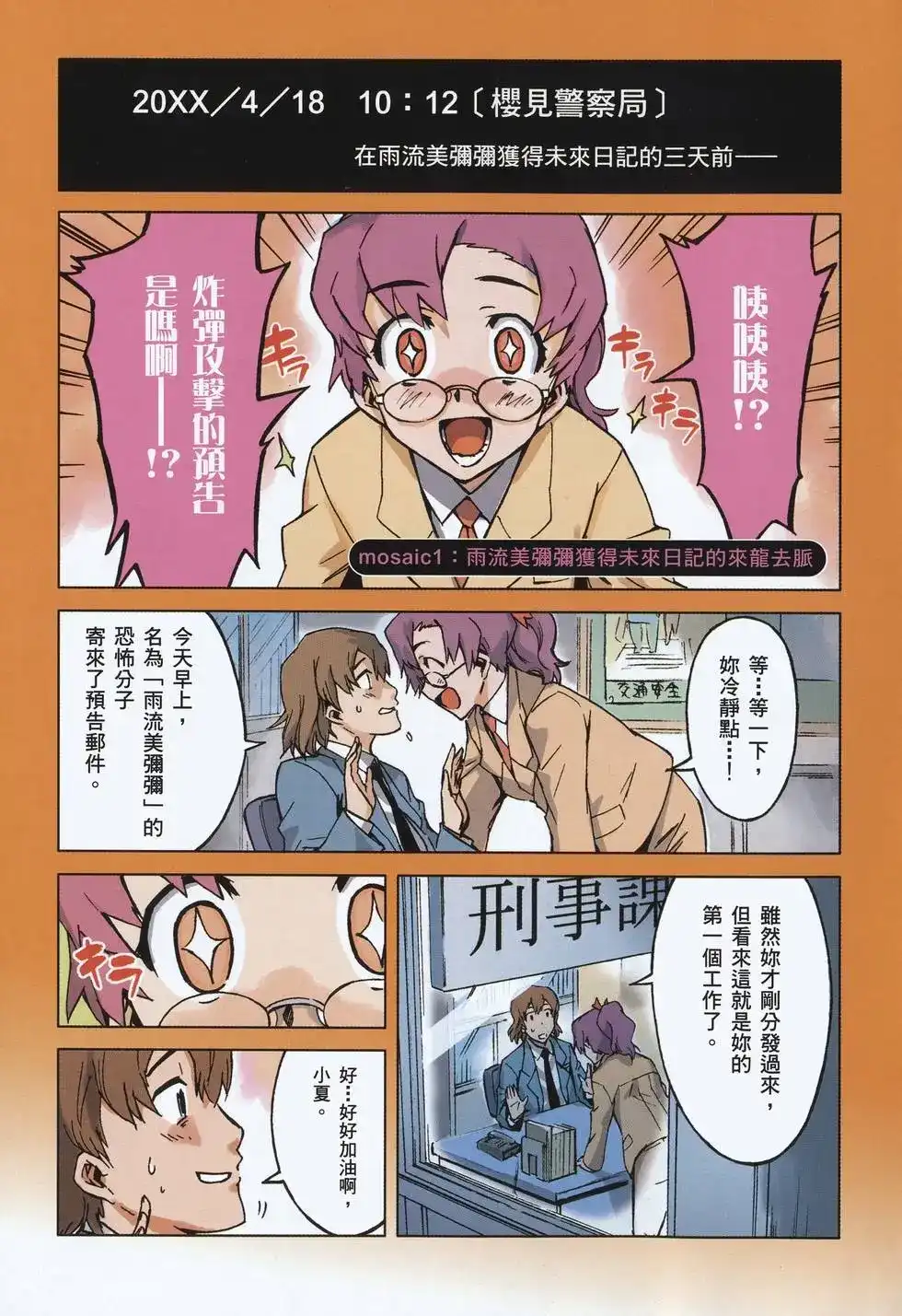 《未来日记mosaic》单行本 全一卷 第3页