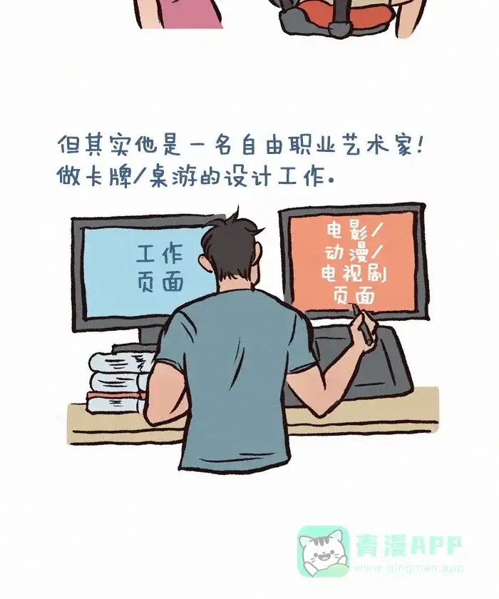 《我的傻大个男友》[第176话] 自由职业者 第3页