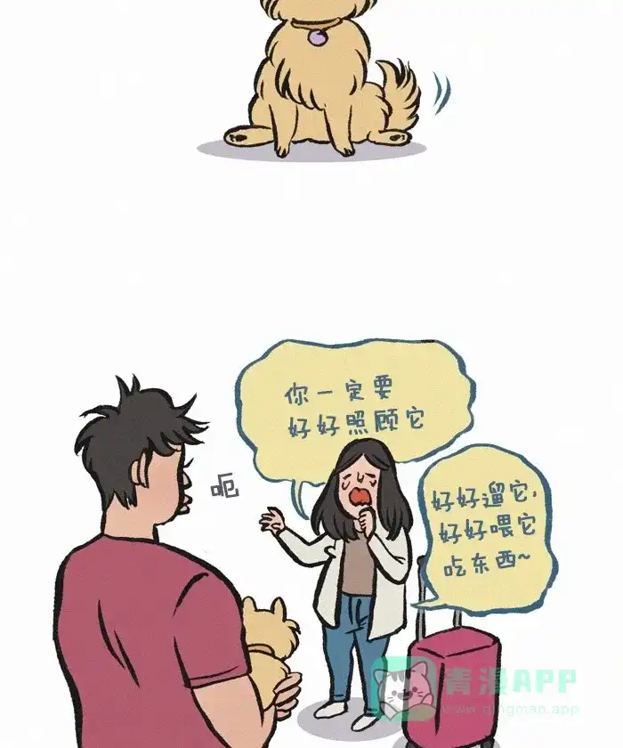 《我的傻大个男友》[第217话] 男票和狗狗 第2页