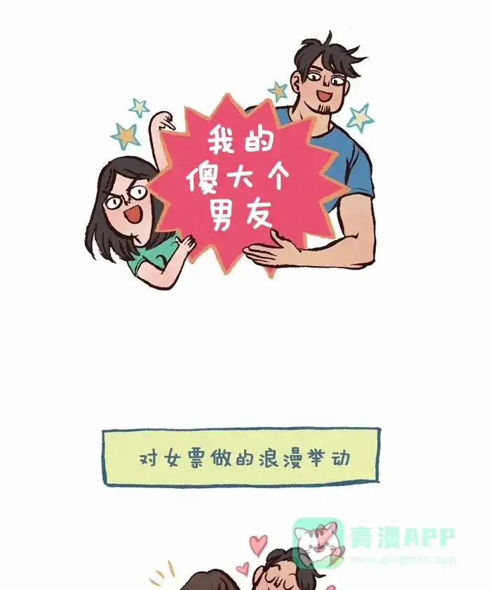 《我的傻大个男友》[第243话] 惊喜的拥抱 第1页