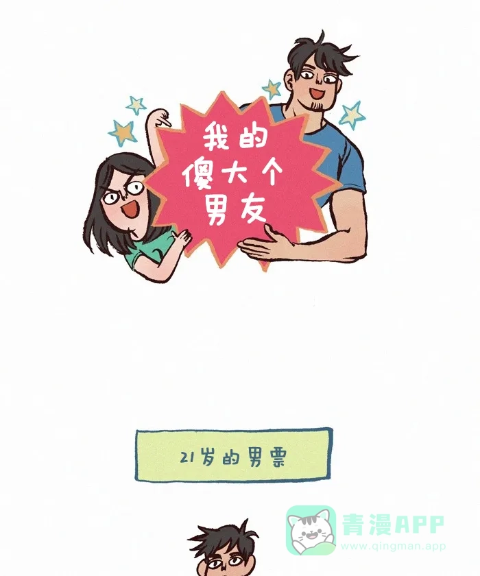 《我的傻大个男友》[第260话] 前任2 第1页