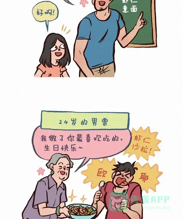 《我的傻大个男友》[第267话] 过敏 第2页