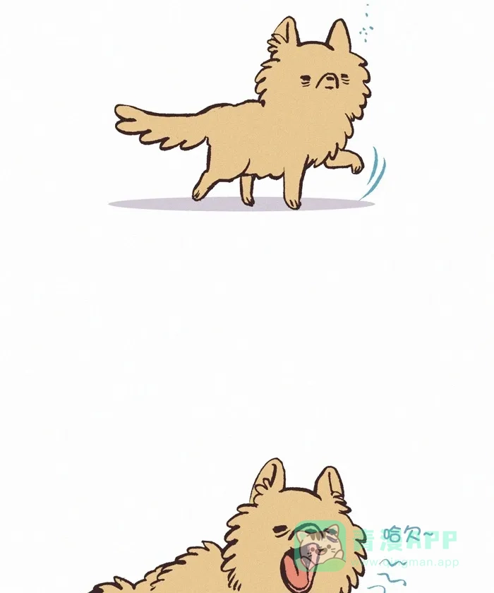 《我的傻大个男友》[第294话] 打哈欠 第5页